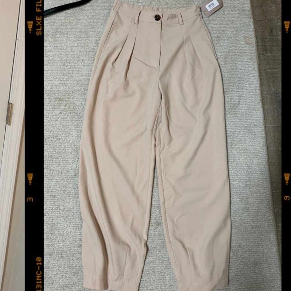 Wide Leg Woven Pants